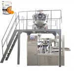 Máquina automática de envasado, llenado y llenado de bolsas prefabricadas para frutas secas