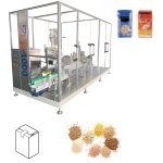 Máquina automática de envasado de adhesivo superior y llenado de bolsas de fondo plano