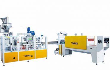 Línea de envasado automático de bolsas de papel para harina