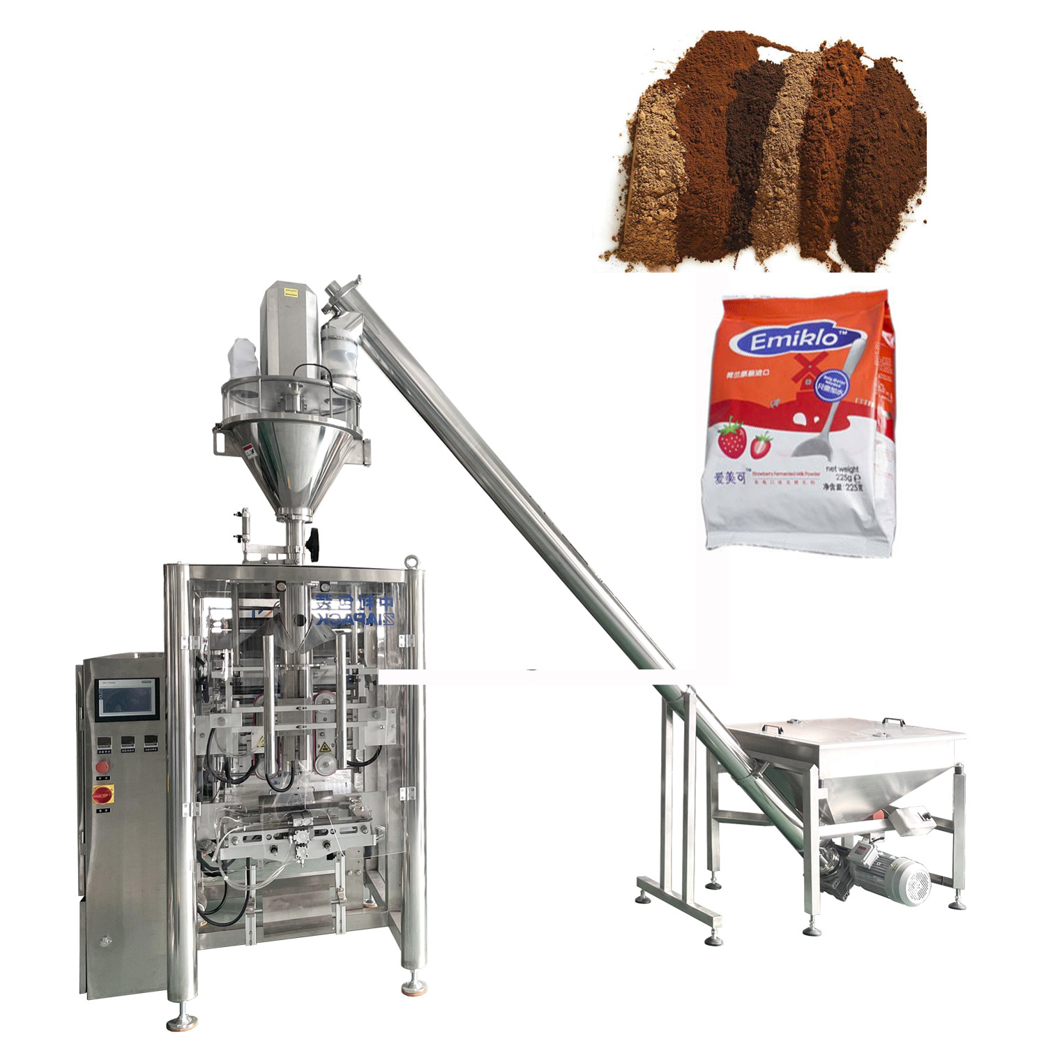 Coffee Loading Machine Mexico Llenadora pesadora automática de café en polvo de 5 kg - IAPACK