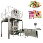 Máquina de envasado ZL720 VFFS con máquina de pesaje de cabezales múltiples para alimentos congelados
