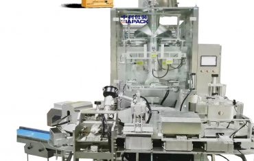 Máquina automática de envasado al vacío de bolsas modelo triangular para café en polvo