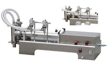 cabezales de doble pistón de relleno líquido