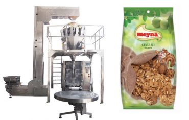 Máquina de embalaje vertical de nueces