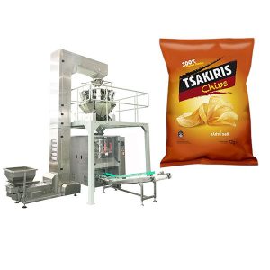 Máquina para empacar papas fritas