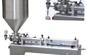 cabeza simple pistón de relleno viscoso líquido