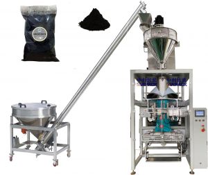 Máquina automática de envasado, llenado y sellado de bolsas de carbón en polvo