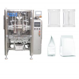 Máquina automática de envasado, llenado y formación de bolsas con fuelle tipo almohada