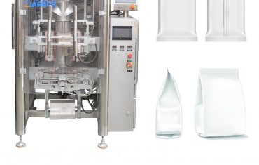 Máquina automática de envasado, llenado y formación de bolsas con fuelle tipo almohada