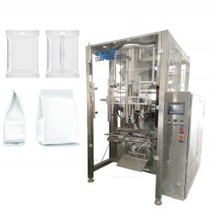 Máquina envasadora automática de llenado de bolsas con fuelle y almohada serie VFFS