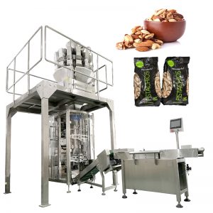 Máquina automática de envasado de cacahuetes y nueces de frijol que forma bolsas