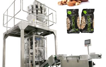 Máquina automática de envasado de cacahuetes y nueces de frijol que forma bolsas