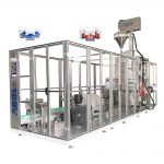 Máquina automática de envasado al vacío, sellado, llenado y formación de bolsas