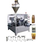 Empaquetadora automática de bolsas con cremallera prefabricadas