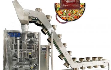 Máquina automática de envasado, llenado y envasado de bolsas de alimentos precocinados