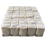 Máquina automática de envasado, llenado y llenado de bolsas de fondo plano con adhesivo superior para granos