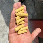 Pesadora transportadora de cinta de cangilones doble