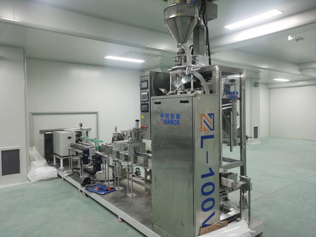 máquina de envasado al vacío de polvo